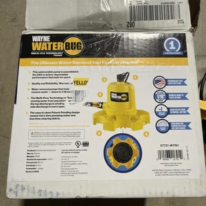 Bomba sumergible Wayne Water BUG 1/6hp con tecnología Multi-Flo PROBADA ¡LEER! - Imagen 1 de 3