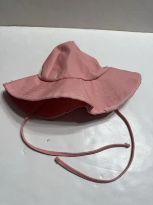 Caden Lane Sun Hat Beach Breeze Pink Baby Size XS - Imagem 1 de 4