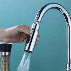 Estensore rubinetto cucina risparmio 360° aeratore spruzzatore lavello rubinetto testa acqua - Foto 1 di 10