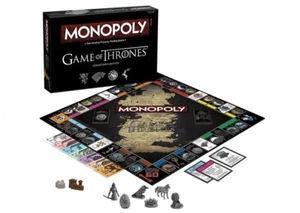 Neu MONOPOLY SPIEL der THRONE Sammleredition Brettspiel Hasbro HBO SEALED - Bild 1 von 10