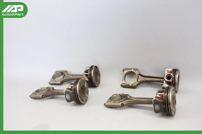✅ Juego de 4 pistones y bielas de motor Volkswagen Audi Q5 A4 2.0T 11-18 OEM Foto 1 de 4
