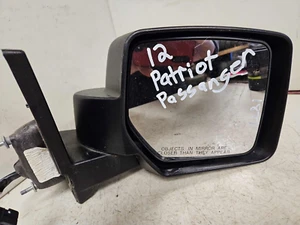 07-12 JEEP PATRIOT Right Door Mirror Power Heated Manual Fold Passenger Side OEM - Picture 1 of 6
