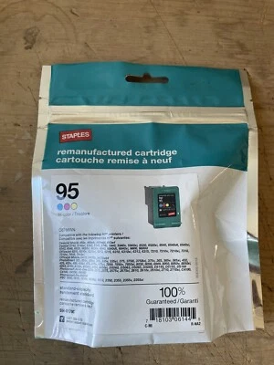 Brand New Staples Inkjet Cartridge compatible with HP 95 Color SIH-R170C - Image 1 of 2