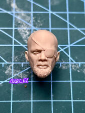 1:6 Nick Fury Director Calm Head Sculpt Fit 12'' Soldier Male Figure Body Toy