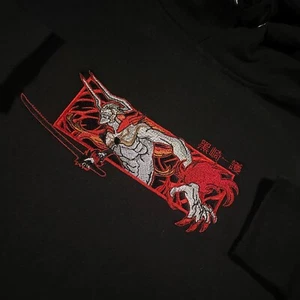 Sudadera con Capucha Camiseta Cuello Redondo Bordada Inspirada en Manga Anime Personalizada - Imagen 1 de 10