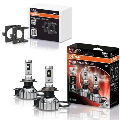 OSRAM NIGHT BREAKER LED SMART H7 6000K Cool White für Ford Fiesta MK7 ab 2013- - Bild 1 von 4