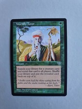 Worldly Tutor, MTG Mirage (1996) Uncommon Green Instant