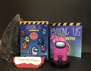 Toikido AMONG US Crewmates Stampers Blind Vinyl Mini Pink w/ Flower Figure - Picture 1 of 1