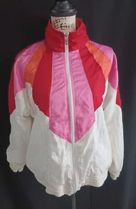 Chaqueta de chándal vintage Bocoo Lavon para mujer talla M cremallera completa años 90 z10 - Imagen 1 de 14