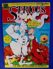 Serious Comics.  UK underground. Cozmic Comics 1st print.  FN
