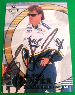 ELTON  SAWYER 2000 PRESS PASS #39 SIGNED NASCAR RACING CARD FREE SHIPPING - Image 1 of 2