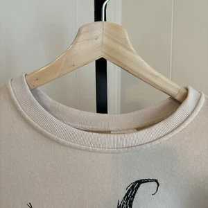 Comfort Colors Beige Nightmare Before Christmas Oversized Sweatshirt Womens 2XL - Picture 1 of 6