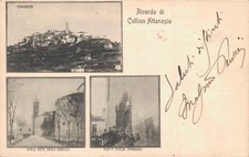 Teramo ricordo di Cellino Attanasio vedute f. piccolo spedita