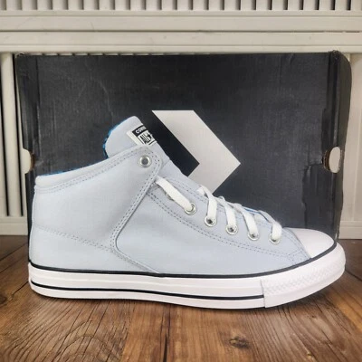 Converse Chuck Taylor High Street Mid Mens Sz 11 Blue Canvas Skate Shoes A04356F - Image 1 of 4