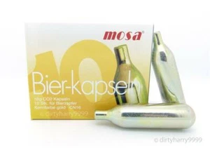 10 x Bierkapseln Co2 16g Patronen für Biermaxx, Bierzapfanlage, 5L Fass NEU - Bild 1 von 1