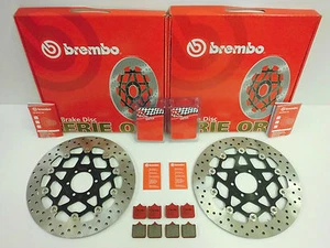Brembo Bremsscheiben Bremse vorne + Bremsbeläge KTM SMT 990 2008-2012 - Picture 1 of 5