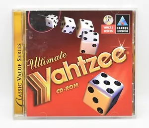 Ultimate Yahtzee PC CD-ROM Win 95/3.1 Hasbro 1999 - Imagen 1 de 3