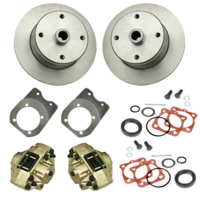 Empi 22-2862-F Vw Bug Rear Disc Brake Kit 1958-1967, 4 Lug Vw Pattern - Image 1 of 4