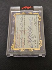 2020-21 LEAF PEARL EDDIE SHORE PC-ES1 AUTO #ed 4/10 CUT AUTO AUTOGRAPH