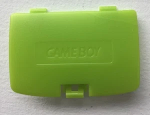 Cubierta de batería verde lima kiwi puerta de repuesto para Game Boy color GBC - Imagen 1 de 1
