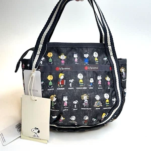 Sporty NWT Lesportsac Vintage Peanuts Small Jenni Satchel Handbag - Picture 1 of 13