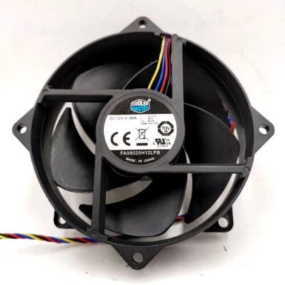 1pcs COOLER MASTER FA09025H12LPB 12V 0.36A 9025 9CM 4Pin Cooling Fan - Image 1 of 2