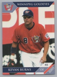 Kevan Burns 2005 Winnipeg Goldeyes
