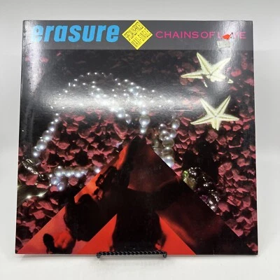 Erasure Chains of Love 12" Maxi Single Vinyl Record RB3 - Image 1 of 4