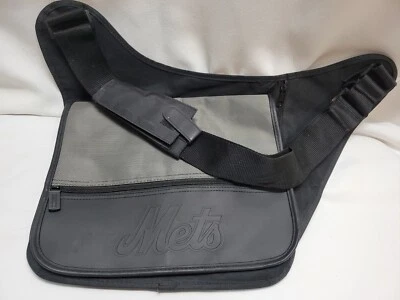 Bolso de hombro mensajero MLB New York Mets LEED'S negro gris para hombre/mujer Foto 1 de 4