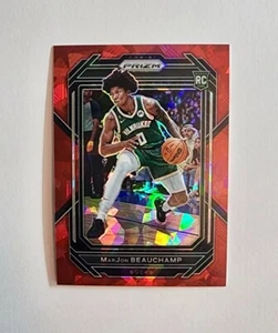 Carta rookie MarJon Beauchamp/SG Bucks RC | 2022-23 rossa incrinata Ice Prizm #268 - Foto 1 di 7