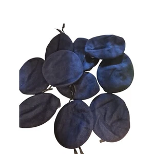 Wool Beret Bundle Military Issue Navy Blue x10 Various Sizes Ranks Services (B) - Picture 1 of 12