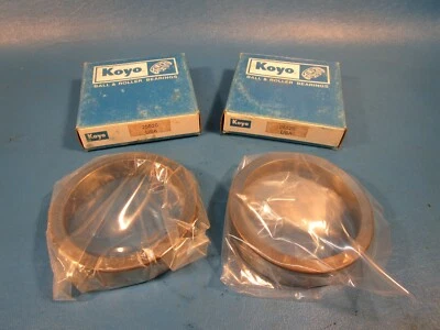 LOT OF 2 Koyo 25520 Tapered Roller Bearings, Single Cup - Image 1 of 4