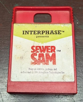 1984 Intellivision Sewer Sam Game Cartridge *ONLY* By Interphase  - Image 1 of 2