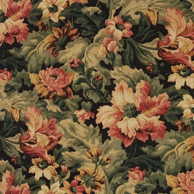 Mill Creek Vintage Floral JEWEL Cotton Jacquard Drapery Pillow Sewing Fabric BTY - Image 1 of 4