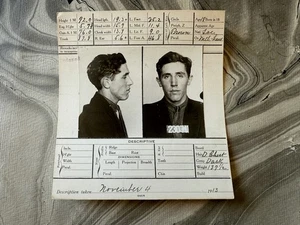 1913 MUG SHOT MILL HAND TEENAGER SAN FRANCISCO POLICE DEPARTMENT CRIMINAL - Picture 1 of 4