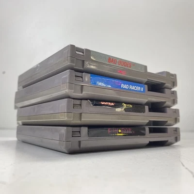 Paquete NES: Bad Dudes, Skate or Die, Rad Racer II y Pin Bot Foto 1 de 4