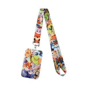 Llavero de cordón de personajes de Zootopia con soporte de identificación - Imagen 1 de 1