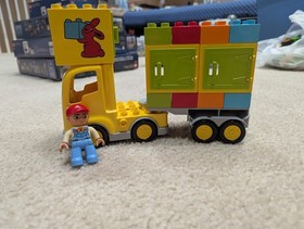 Lego DUPLO DELIVERY TRUCK Building Set 10601 Used 2015