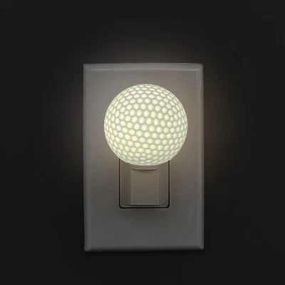 Golf Night Light, Sports-Themed LED Wall Plug-In - Image 1 of 4