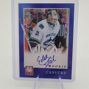 2011-12 Elite Rookie Autographs #258 Eddie Lack Auto - HKY - Bild 1 von 2