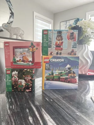 НОВЫЙ ЗАПЕЧАТАННЫЙ ЛОТ 4 LEGOCREATOR40640-40642-40700-40702 ИДЕАЛЬНЫЙ ПОДАРОК НА РОЖДЕСТВО - Изображение 1 из 4