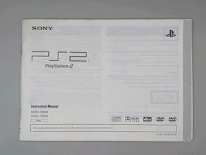 Playstation 2 Instruction Manual | SCPH-70002 SCPH-70003 - Picture 1 of 2