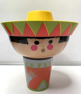 Disney Small World Girl 3 Piece Meal Set eco friendly MEXICO (D5) - Picture 1 of 4