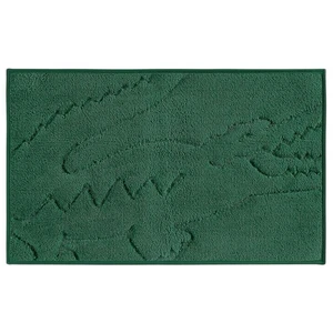 Lacoste Home Heritage Anti-Microbial Bath Rug, 20" x 32" Croc Green - Picture 1 of 2