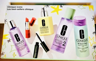 Conjunto de regalo de maquillaje y cuidado de la piel Clinique Icons Foto 1 de 4