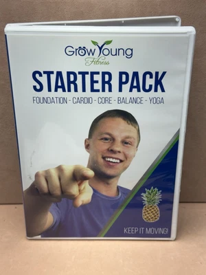 Grow Young Fitness Starter Pack Keep It Moving! DVD Deron Buboltz Cardio Core - Image 1 of 3