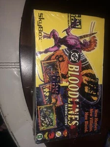 1993 DC COMICS BLOODLINES TRADING CARDS FABRIKVERSIEGELTE WACHSBOX SKYBOX (36 Stück) - Bild 1 von 4