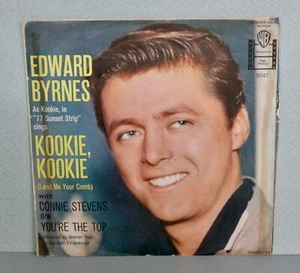 Kookie Kookie Vintage 45 RPM Record with Picture Sleeve 77 Sunset Strip - Picture 1 of 2
