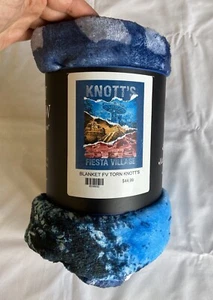 Knott’s Berry Farm “Fiesta Village” Plush Throw Blanket 50"x60" NWT SUPER SOFT! - Picture 1 of 5
