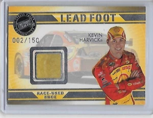 2009 Press Pass VIP Lead Foot NASCAR KEVIN HARVICK race used shoe 2/150 - Picture 1 of 1